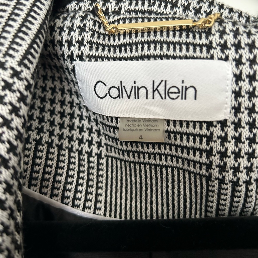 Calvin Klein Layered Blazer - Picture 3 of 3